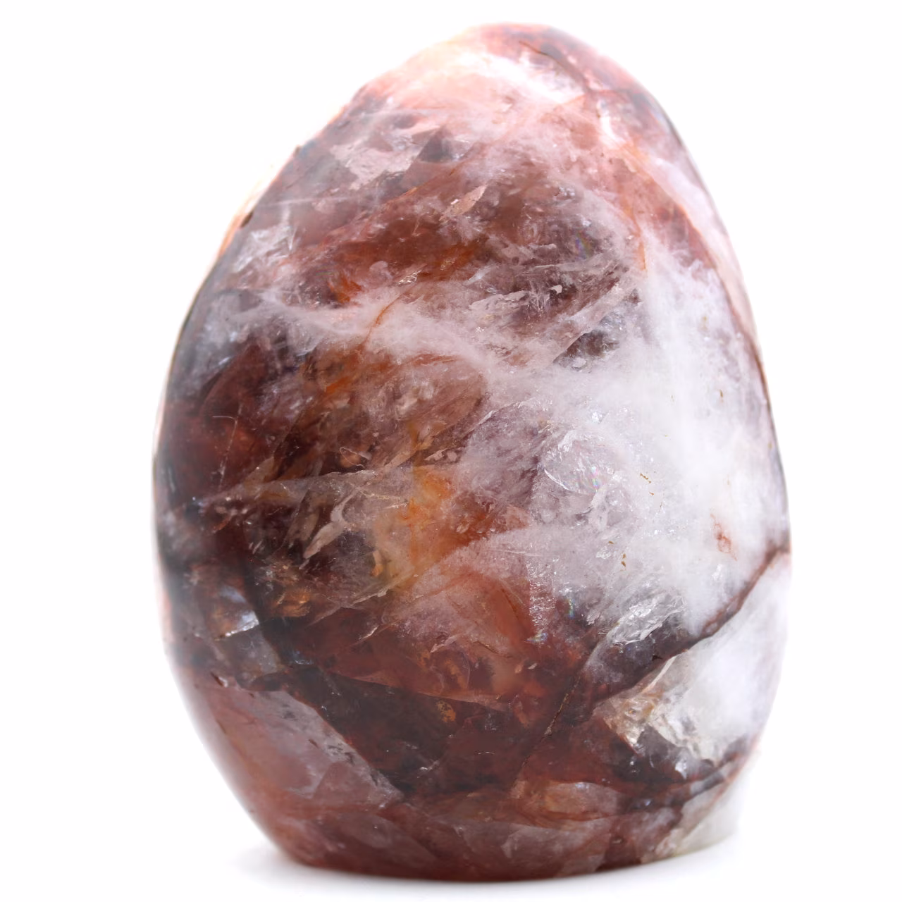 Pierre en Quartz hématoïde de Madagascar