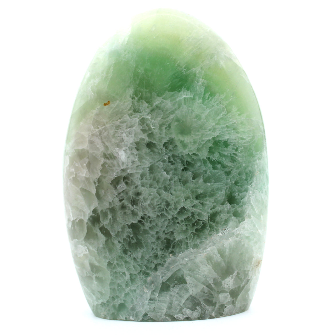 Forme libre de Fluorite verte