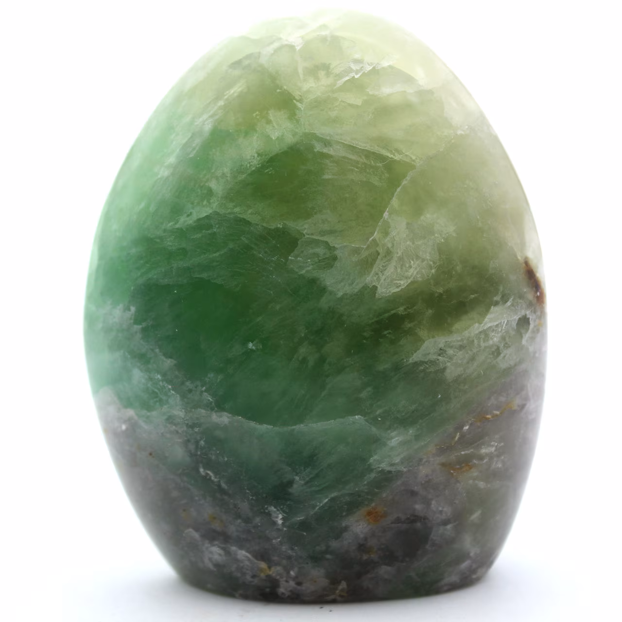 Pierre en Fluorite verte naturelle