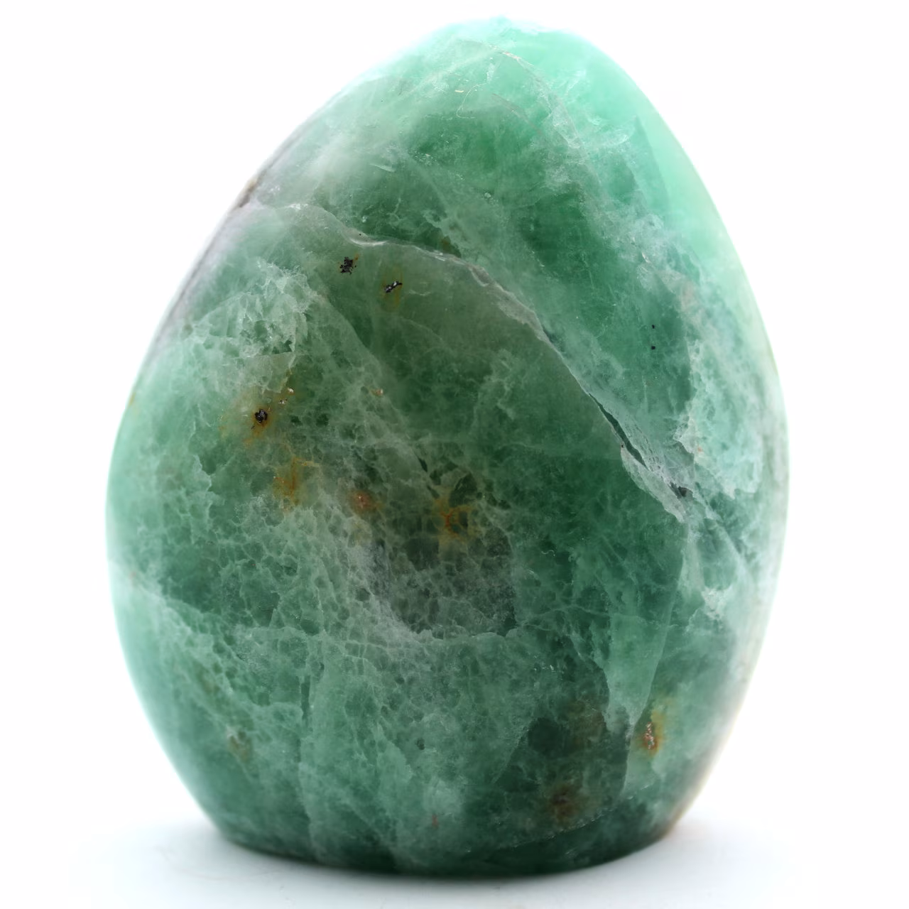 Bloc de Fluorite verte naturelle polie