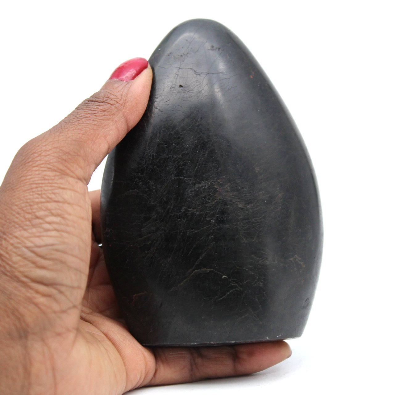 Forme libre en pierre de Tourmaline noire