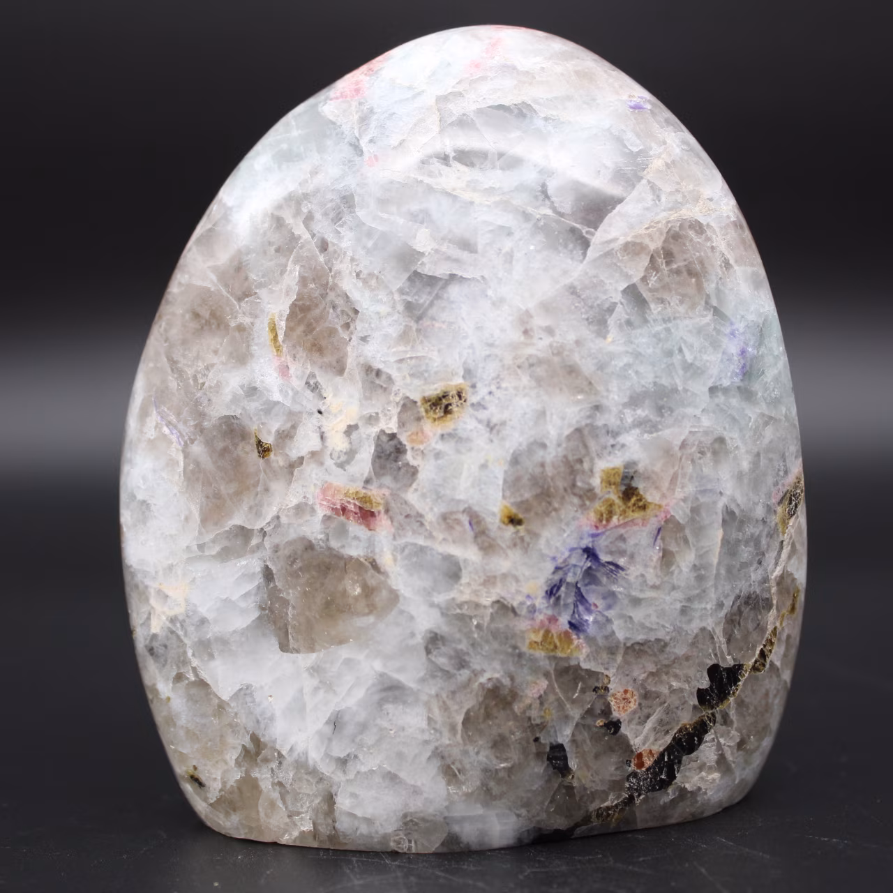 Inclusions de Tourmaline naturelle de collection