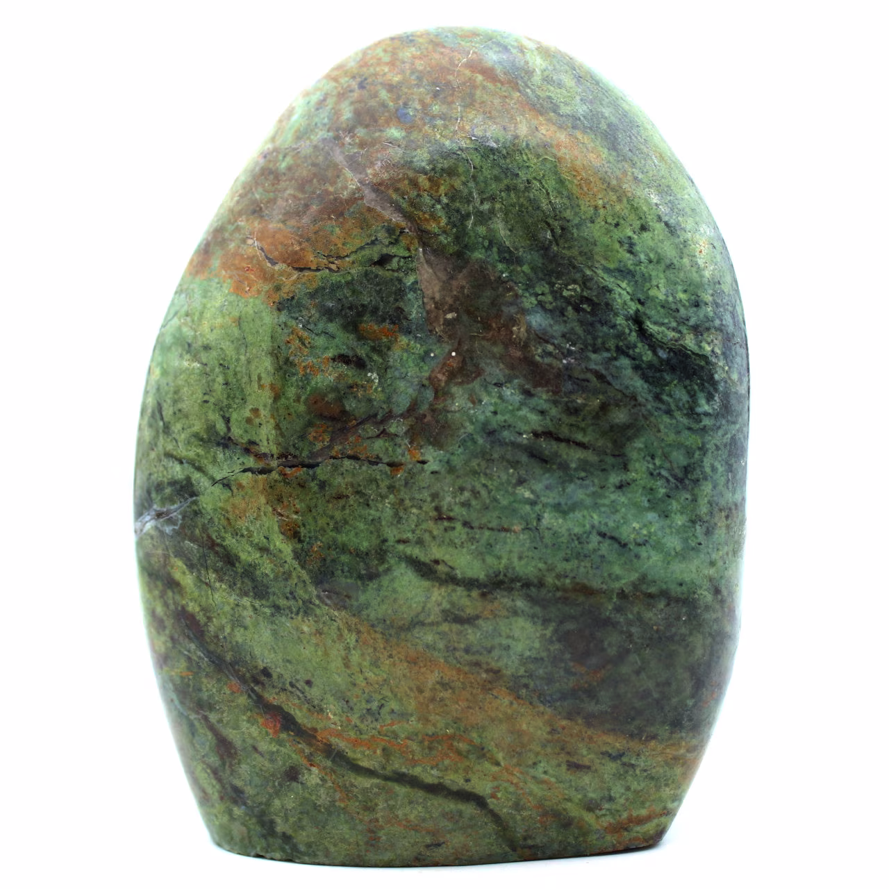 Bloc de Chrysoprase naturelle polie