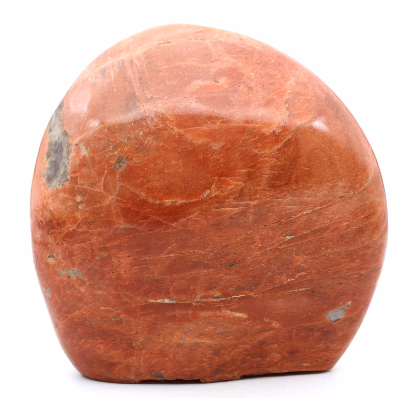 Pierre de lune rose microcline  pierre d’ornement de Madagascar