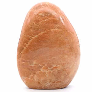 Pierre de lune rose microcline naturelle de collection
