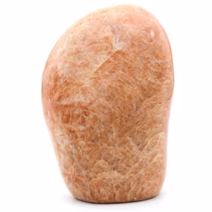 Pierre de lune rose microcline naturelle de collection