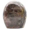 Pierre de lune noir microcline pierre d’ornement de Madagascar - 0