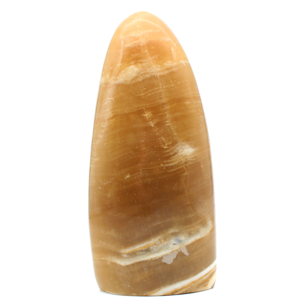 Calcite miel forme libre
