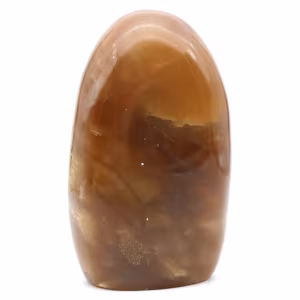 Calcite miel naturelle de décoration