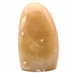Pierre de calcite miel naturelle