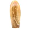 Calcite miel forme polie - 0