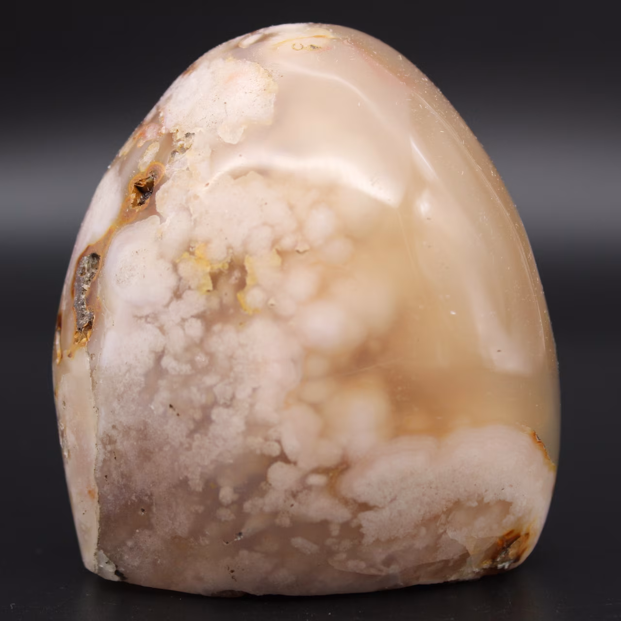 Agate fleur naturelle de décoration