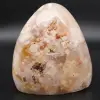 Forme libre en pierre d'agate fleur - 0