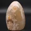Pierre d'agate fleur polie - 0