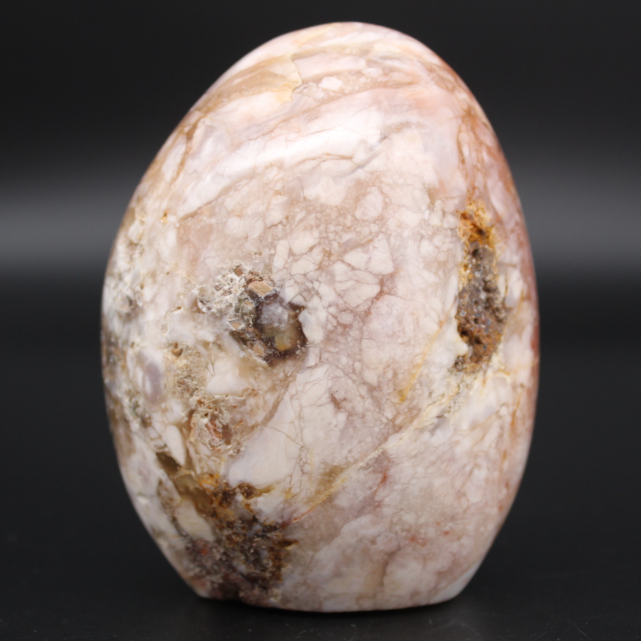 Pierre de décoration en Agate fleur