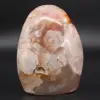 Agate fleur naturelle pour ornement - 0