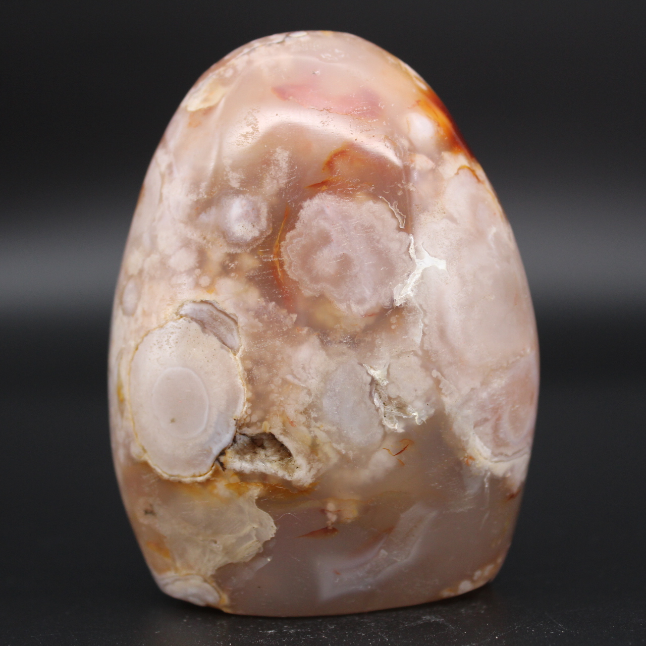 Agate fleur naturelle pour ornement