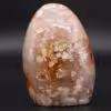 Forme libre en pierre d'agate fleur