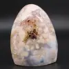 Pierre en Agate fleur naturelle - 0