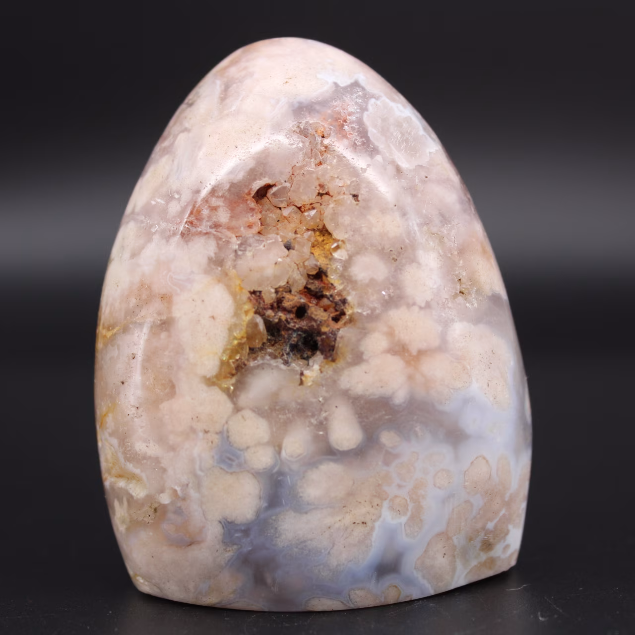 Pierre en Agate fleur naturelle