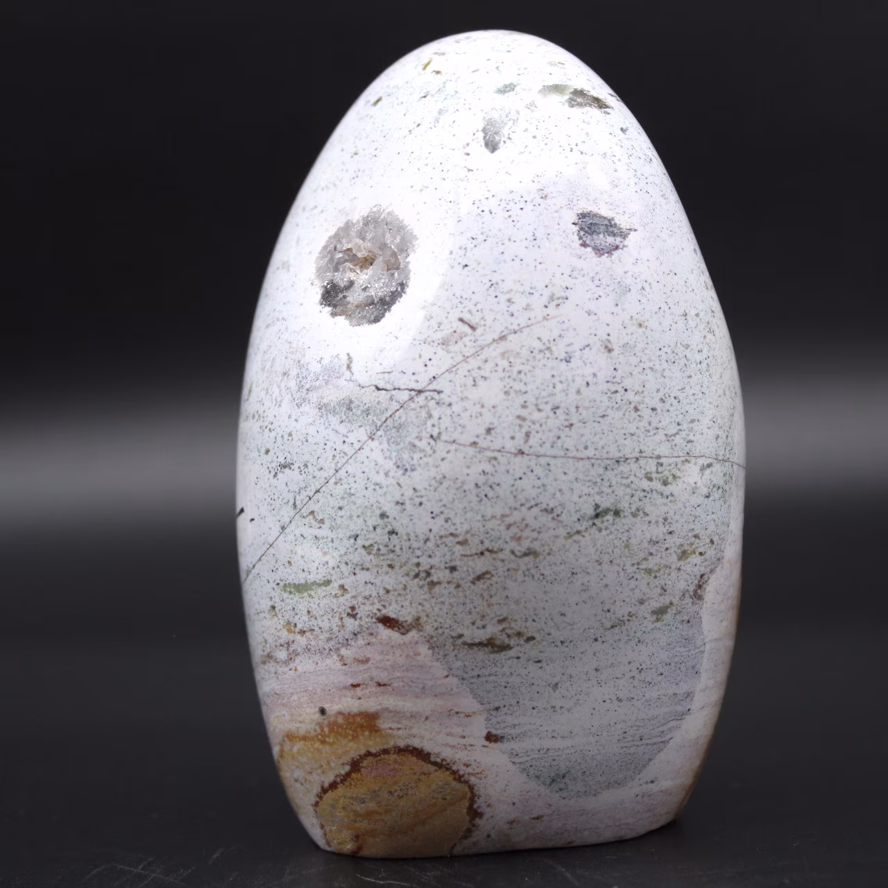 Bloc de Jaspe polychrome naturelle polie