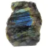 Pierre en Labradorite une face polie naturelle - 0