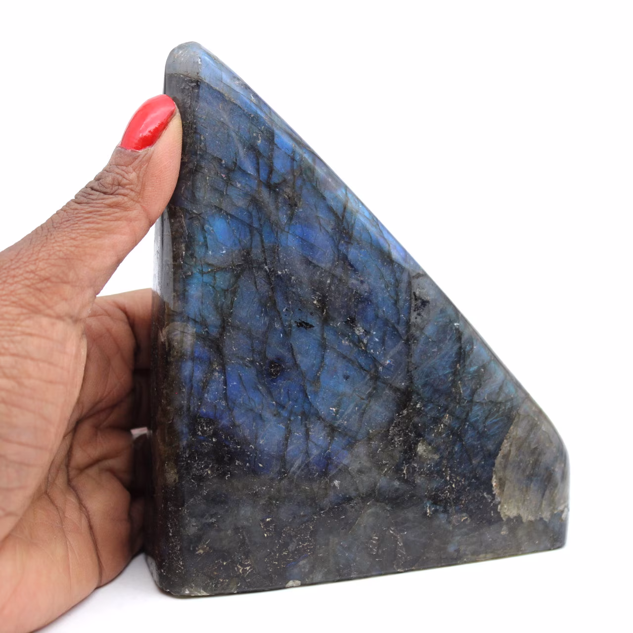 Pierre de décoration en Labradorite polie