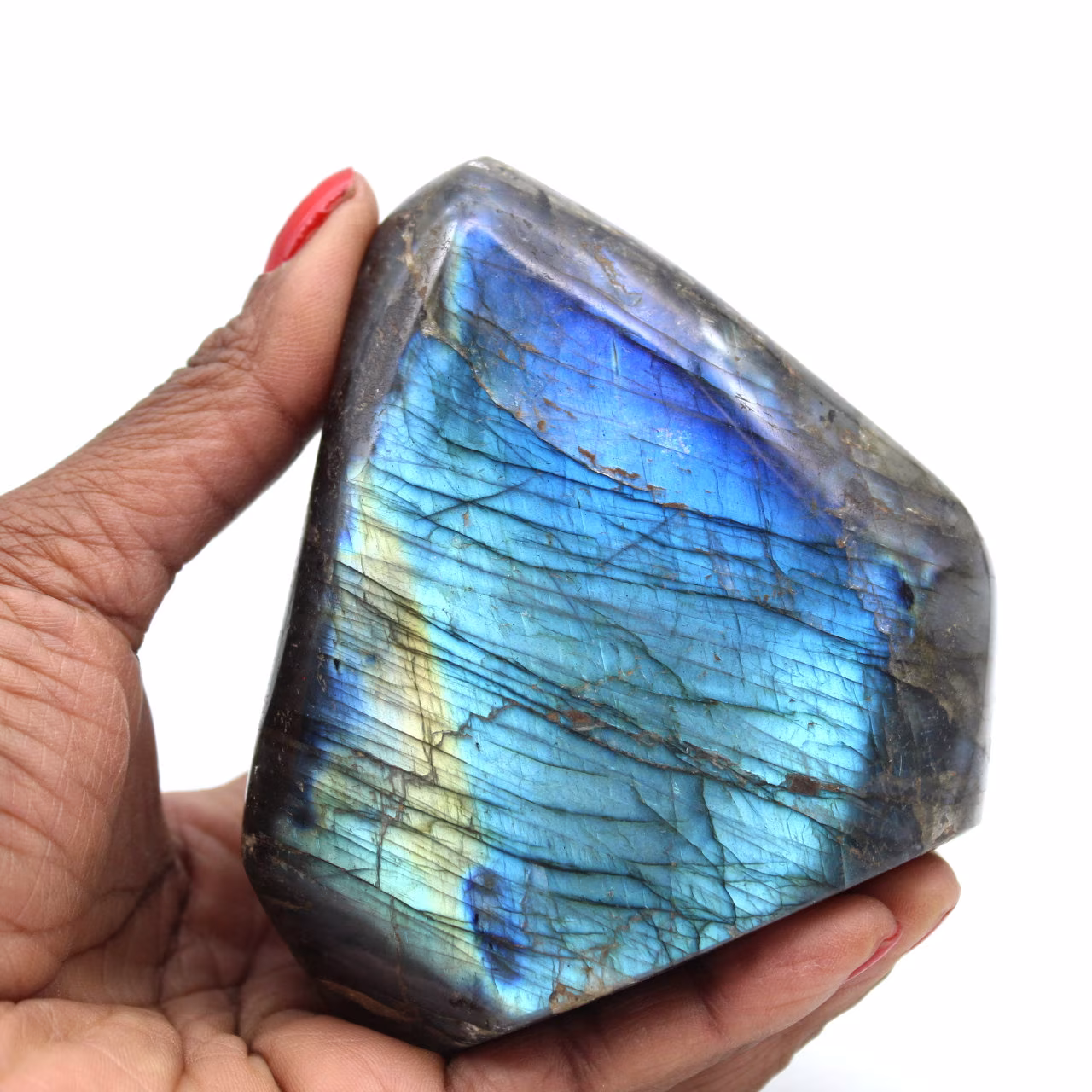 Labradorite polie de décoration