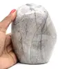 Jaspe rubanée grise naturelle pour ornement - 0