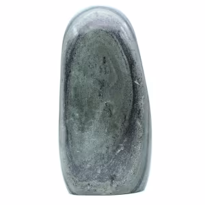 Forme libre de Jaspe verte striée