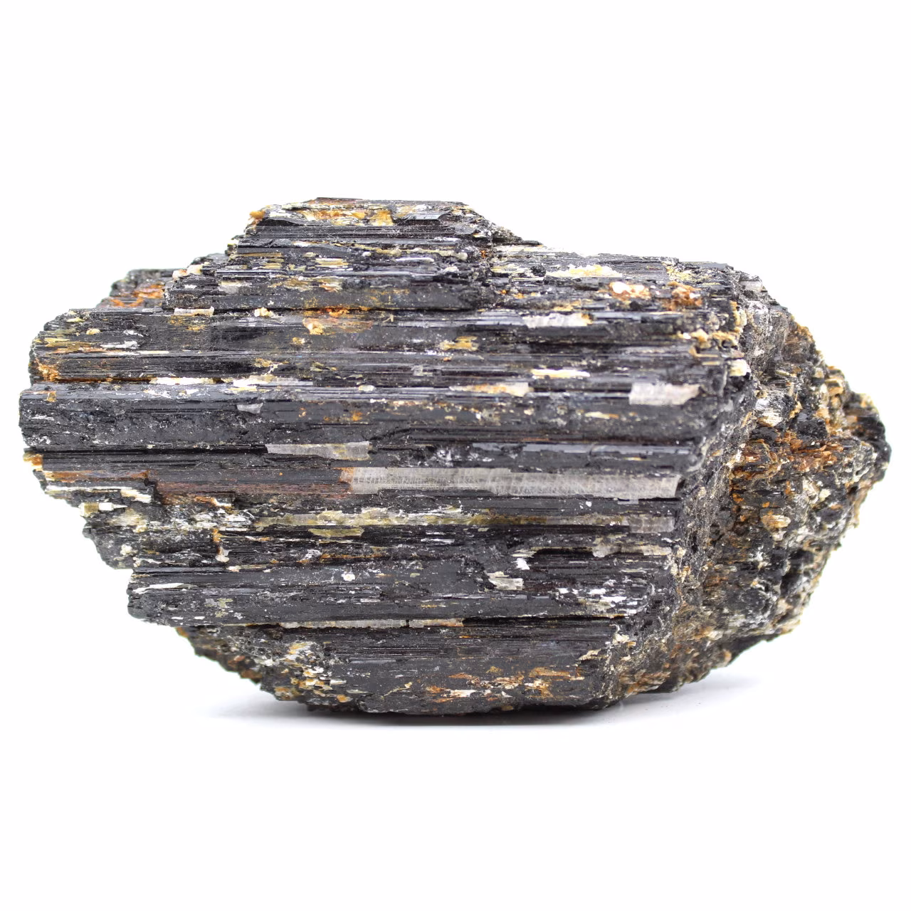 Tourmaline noire cristallisée