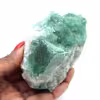 Fluorite naturelle brute sur gangue