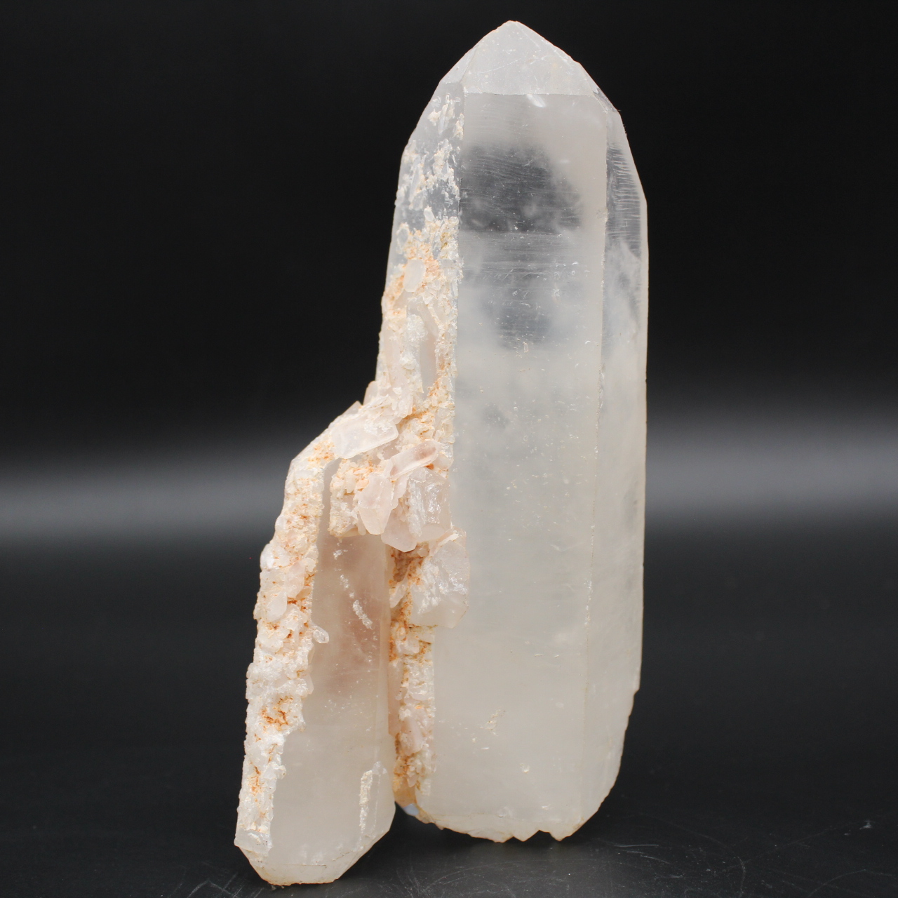 Prisme naturel de quartz de Madagascar