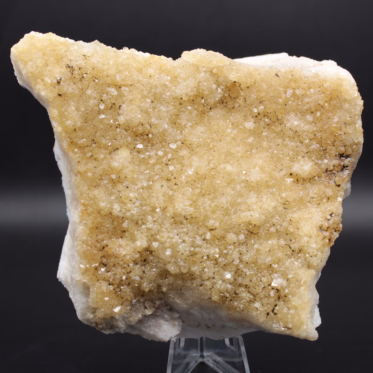 Citrine cristallisée du Brésil