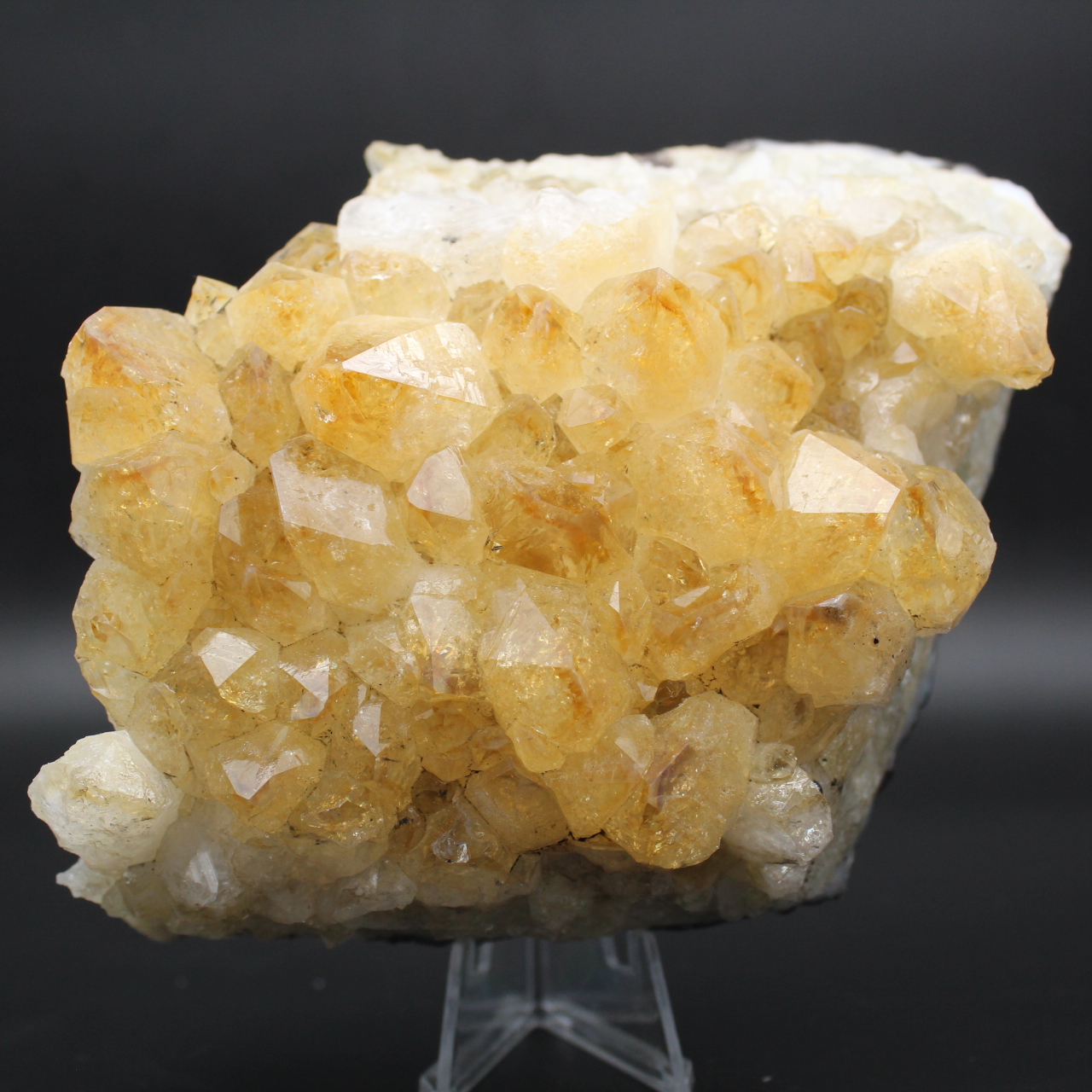 Citrine du Brésil en cristaux