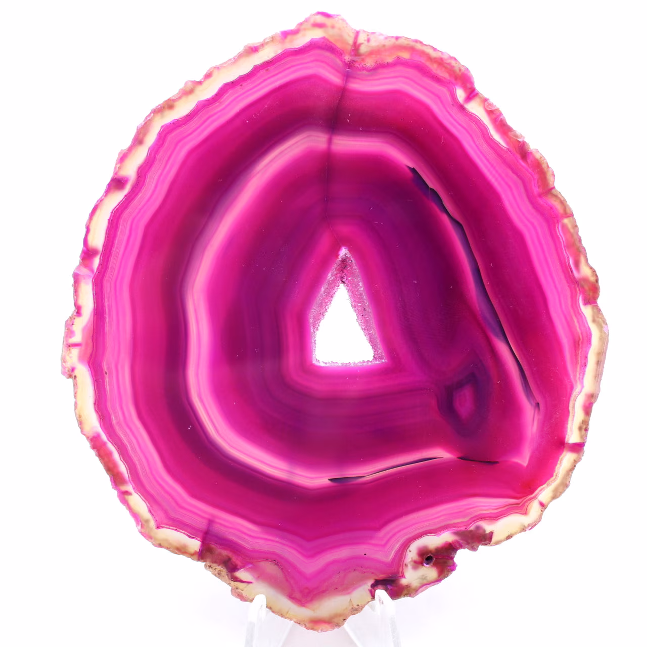 Tranche d'agate du Brésil