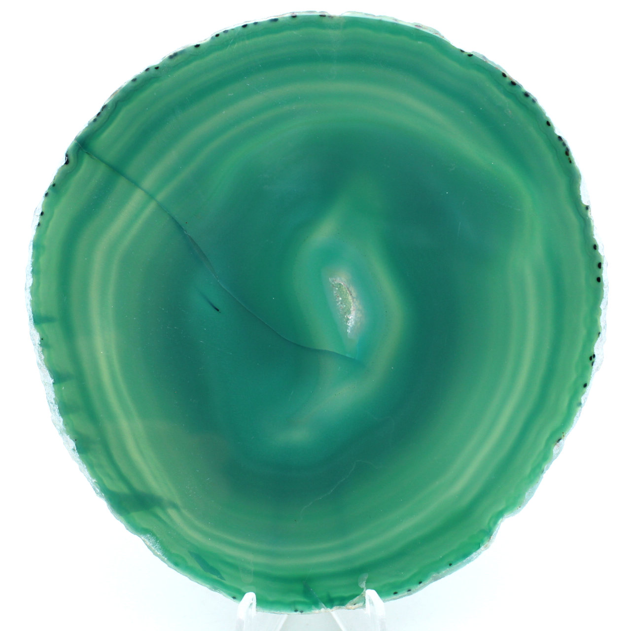 Tranche d'agate du Brésil