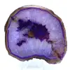 Agate violette minérale - 0