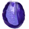 Pierre d'agate violette du Brésil - 0