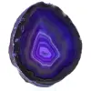 Agate violette de décoration  - 0