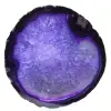 Décoration en agate violette - 0
