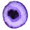 Décoration en agate violette minérale - 0