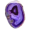 Agate violette minérale - 0