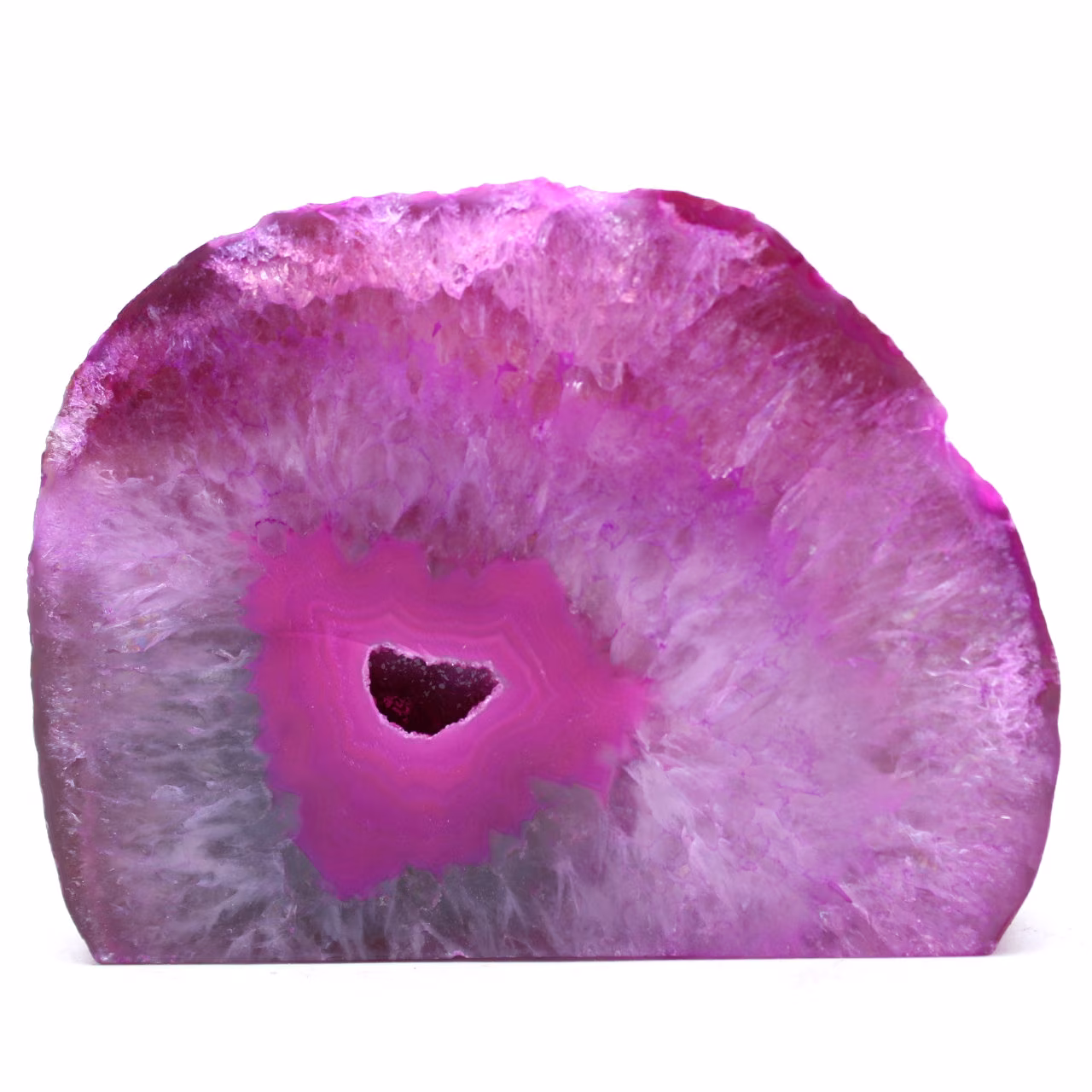 Agate rose d'ornement