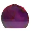 Agate rose d'ornement à poser - 0