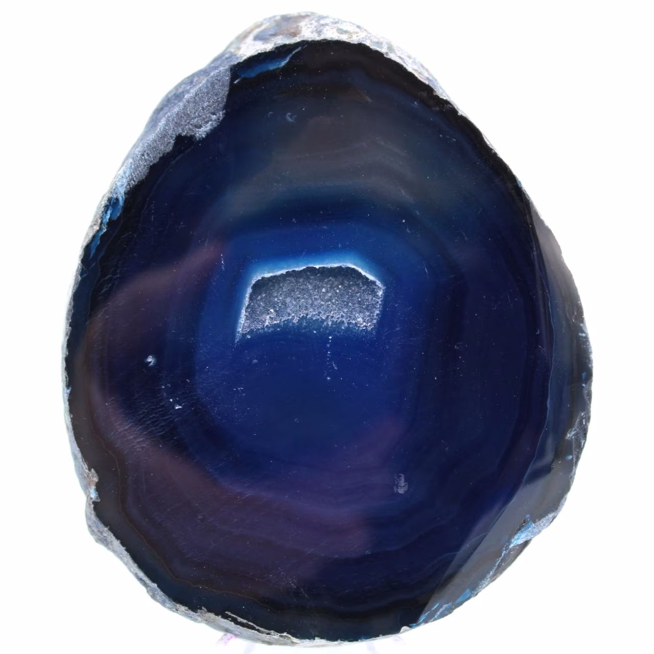 Agate bleue minérale