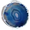 Agate bleue du Brésil