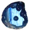 Tranche d'agate bleue - 0