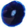 Agate bleue de décoration  - 0