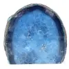Agate bleue à poser - 0